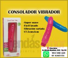 CONSOLADOR VIBRACIÓN VARIABLE SUAVE Y FLEXIBLE TIENDAS AMOR